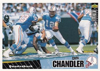Chris Chandler Houston Oilers 1996 Upper Deck Collector's Choice NFL #149